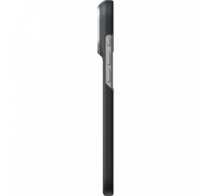 Ультра тонкий чехол PITAKA (Argyle) для iPhone 18 Pro Max, (Lava Black) Черный
