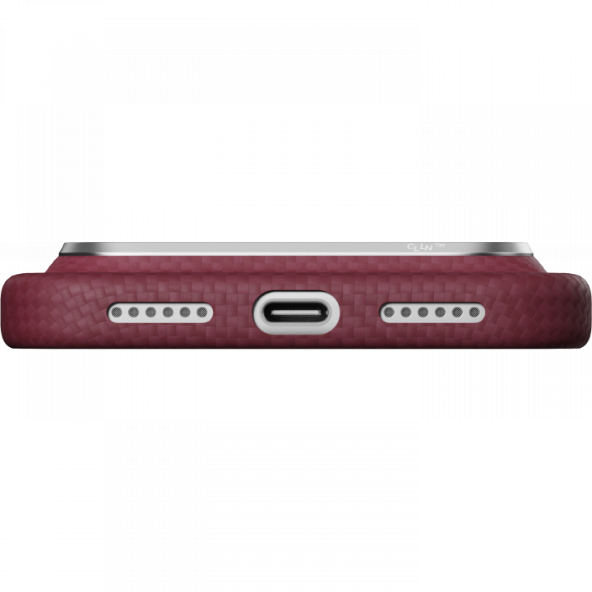 Ультра тонкий чехол PITAKA (Argyle) для iPhone 18 Pro Max, (Burgundy) Бордовый