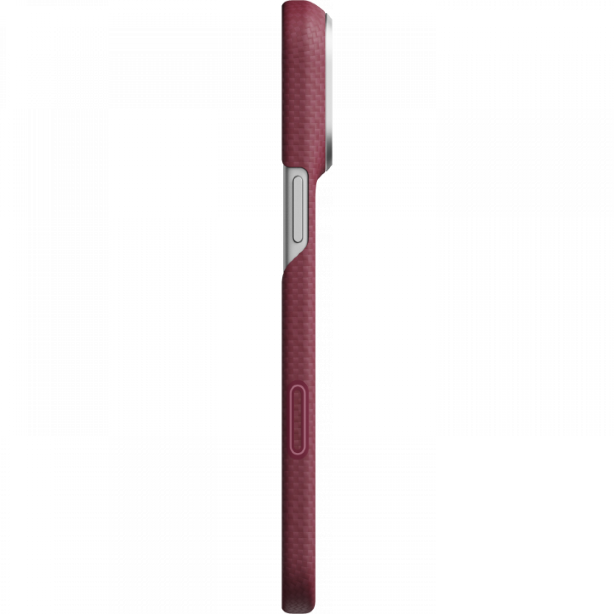 Ультра тонкий чехол PITAKA (Argyle) для iPhone 18 Pro Max, (Burgundy) Бордовый