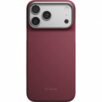 Ультра тонкий чехол PITAKA (Argyle) для iPhone 18 Pro Max, (Burgundy) Бордовый