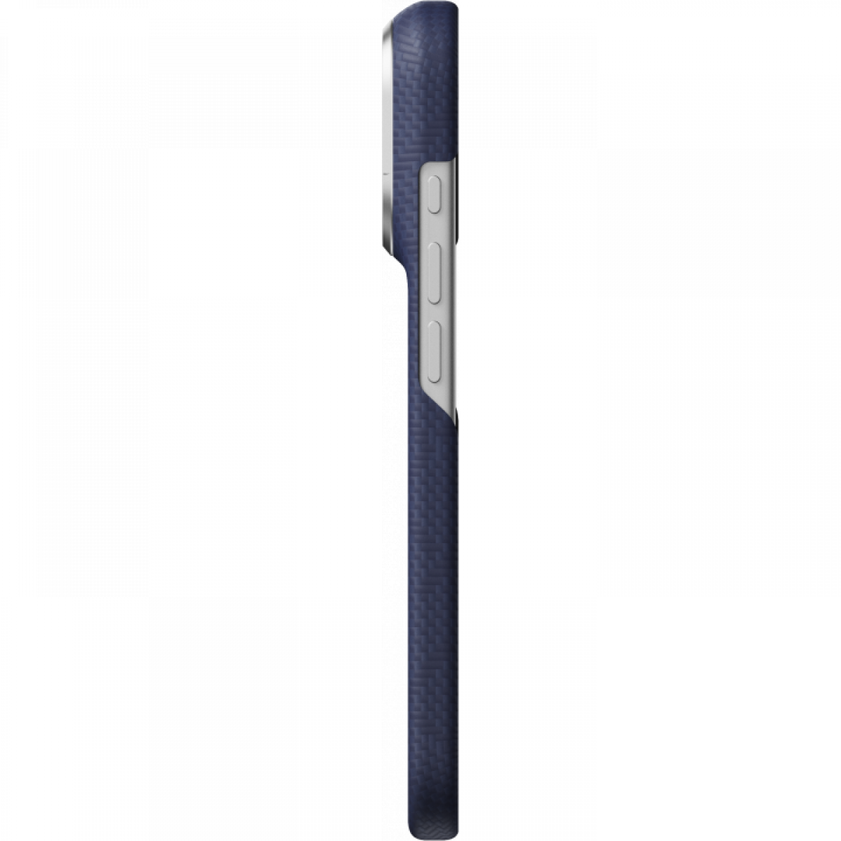 Ультра тонкий чехол PITAKA (PTK Weaving) для iPhone 18 Pro Max, (Sapphire Blue) Синий