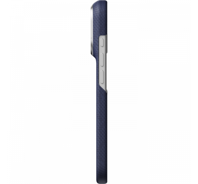 Ультра тонкий чехол PITAKA (PTK Weaving) для iPhone 18 Pro Max, (Sapphire Blue) Синий
