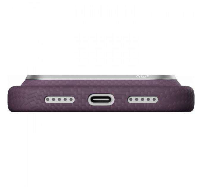 Ультра тонкий чехол PITAKA (PTK Weaving) для iPhone 18 Pro Max, (Charoite Purple) Фиолетовый