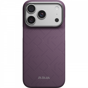 Ультра тонкий чехол PITAKA (PTK Weaving) для iPhone 18 Pro Max, (Charoite Purple) Фиолетовый