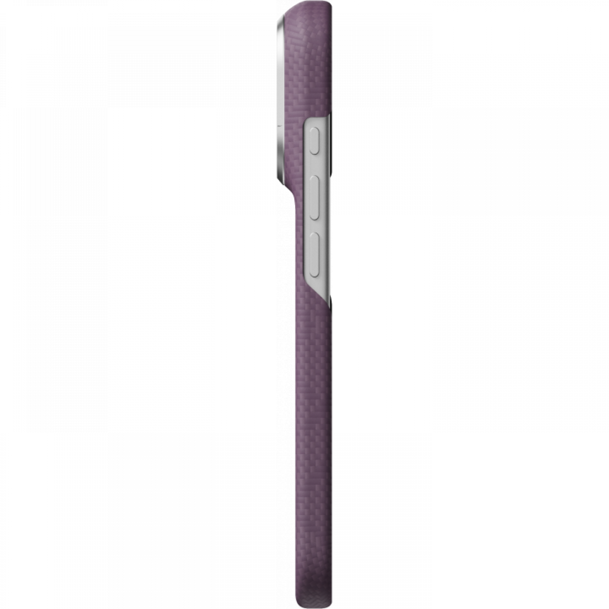 Ультра тонкий чехол PITAKA (PTK Weaving) для iPhone 18 Pro Max, (Charoite Purple) Фиолетовый