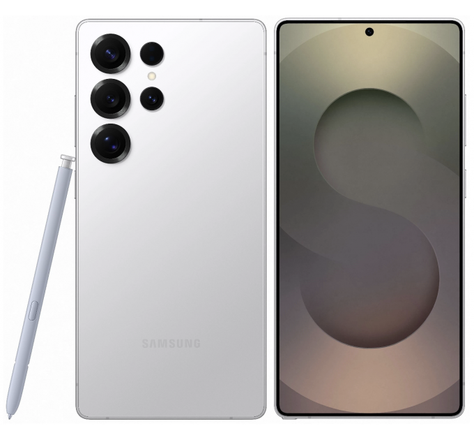 Смартфон Samsung Galaxy S25 Ultra 12/256Gb Titanium WhiteSilver