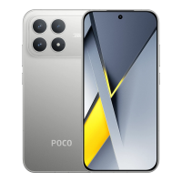 Смартфон Xiaomi Poco F8 Pro 12/256 ГБ серебристый (2sim)
