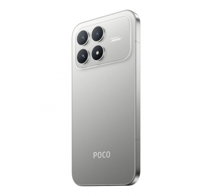 Смартфон Xiaomi Poco F8 Pro 12/256 ГБ серебристый (2sim)