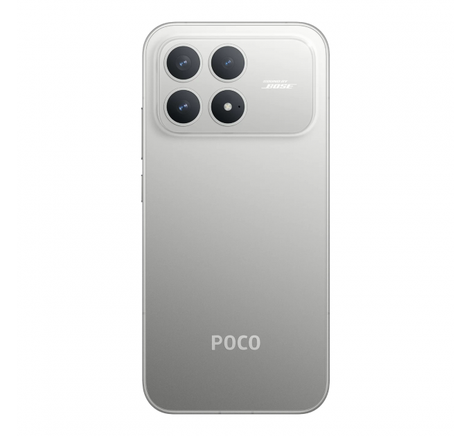 Смартфон Xiaomi Poco F8 Pro 12/256 ГБ серебристый (2sim)